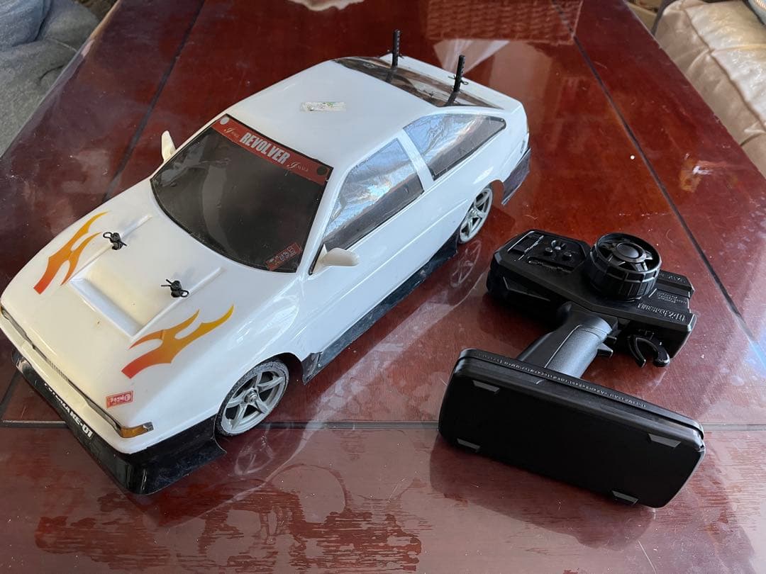 タミヤ TT-01 レビンボディ ドリラジ 動作OK