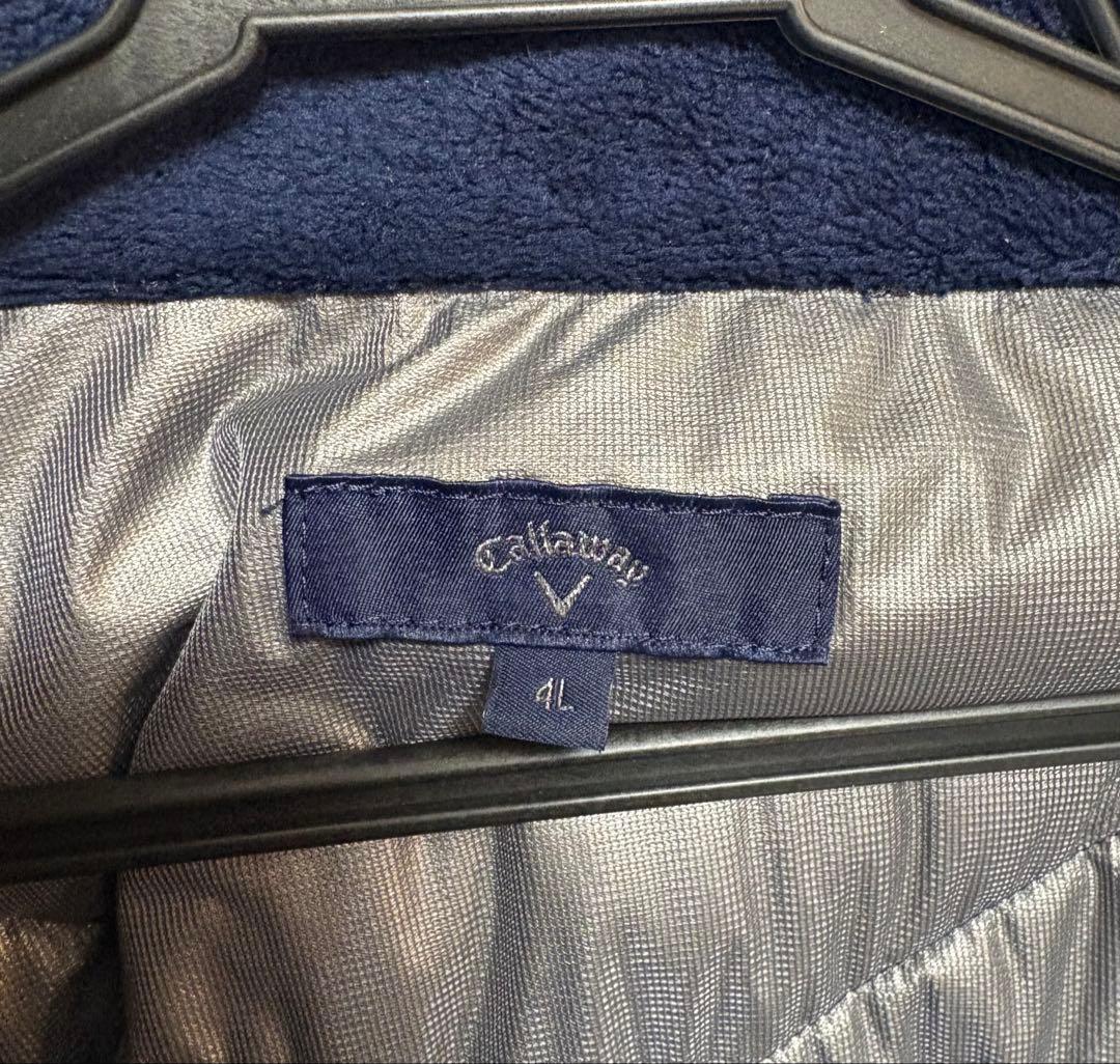 Callaway ネイビー キルティングジャケット