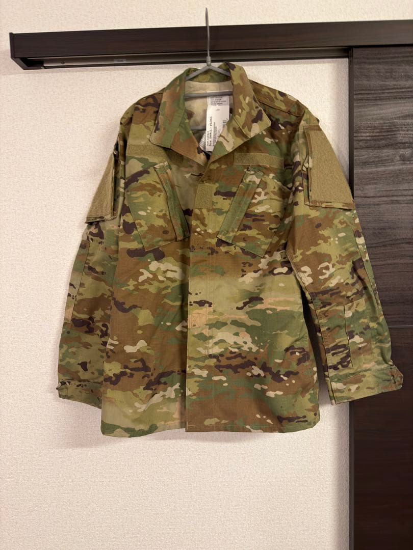 米軍実物 Multicam コンバットコート SMALL-XLONG タグ付き