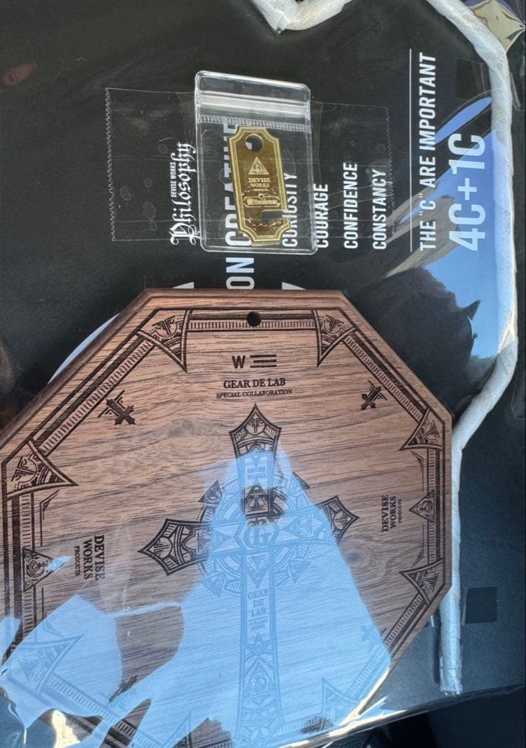 DEVASTA no MI銀+MITCOLOMONCROSS+真鍮フックセット