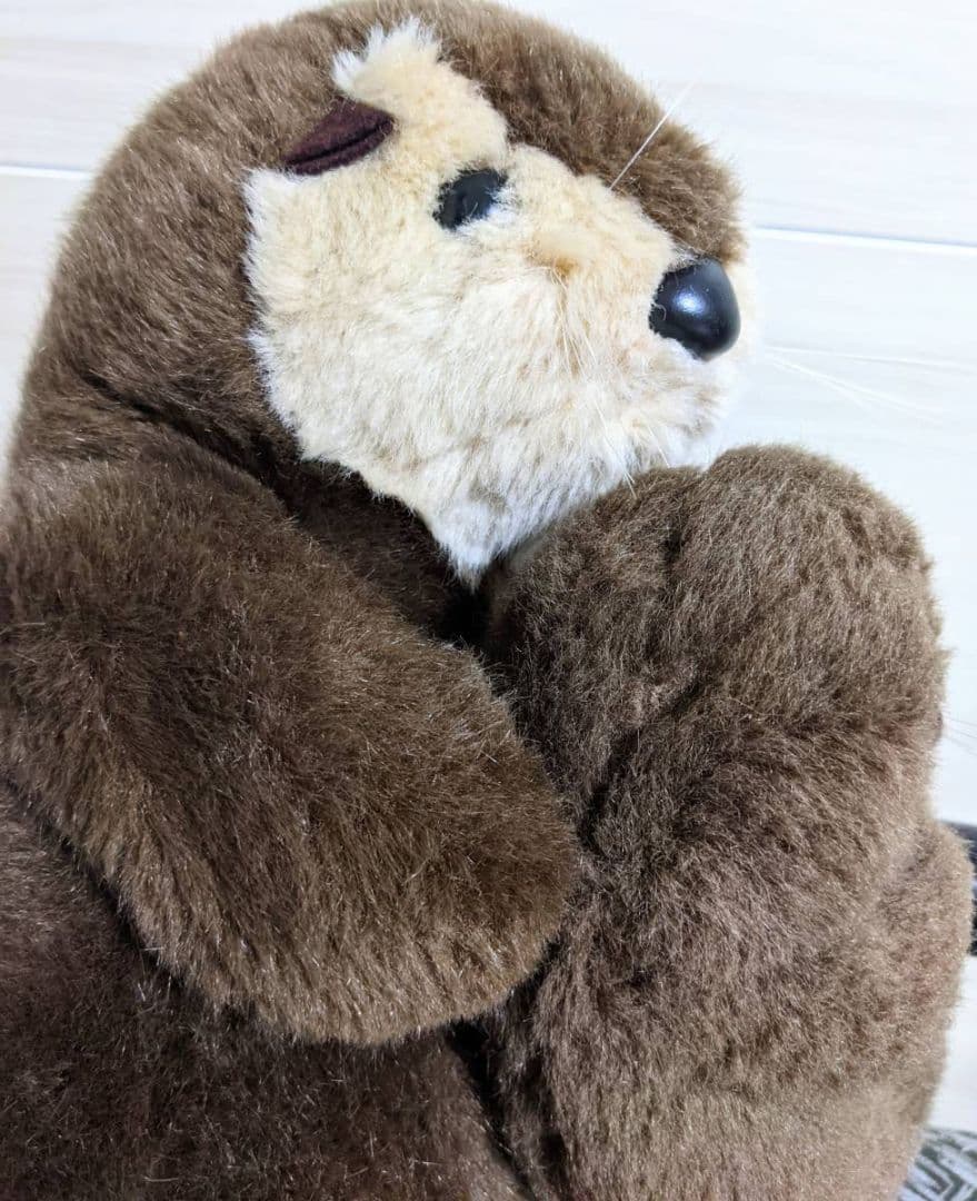 昭和レトロ❤たけのこ❤ハッピーラッコ❤ラッコ親子❤ラッコ❤ぬいぐるみ❤可愛いお顔