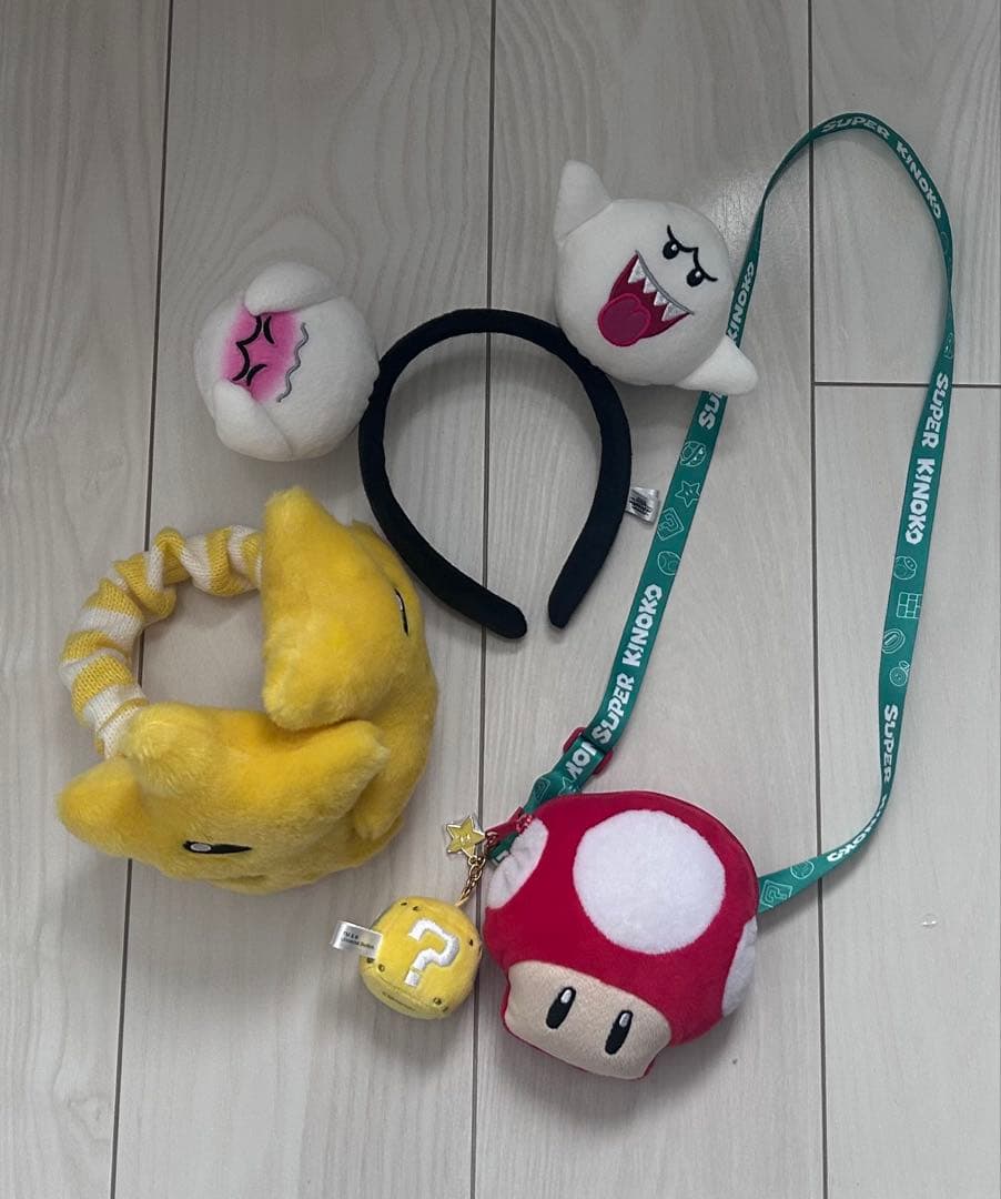 USJ ユニバ スター イヤーマフ マリオ 耳あて 廃盤品
