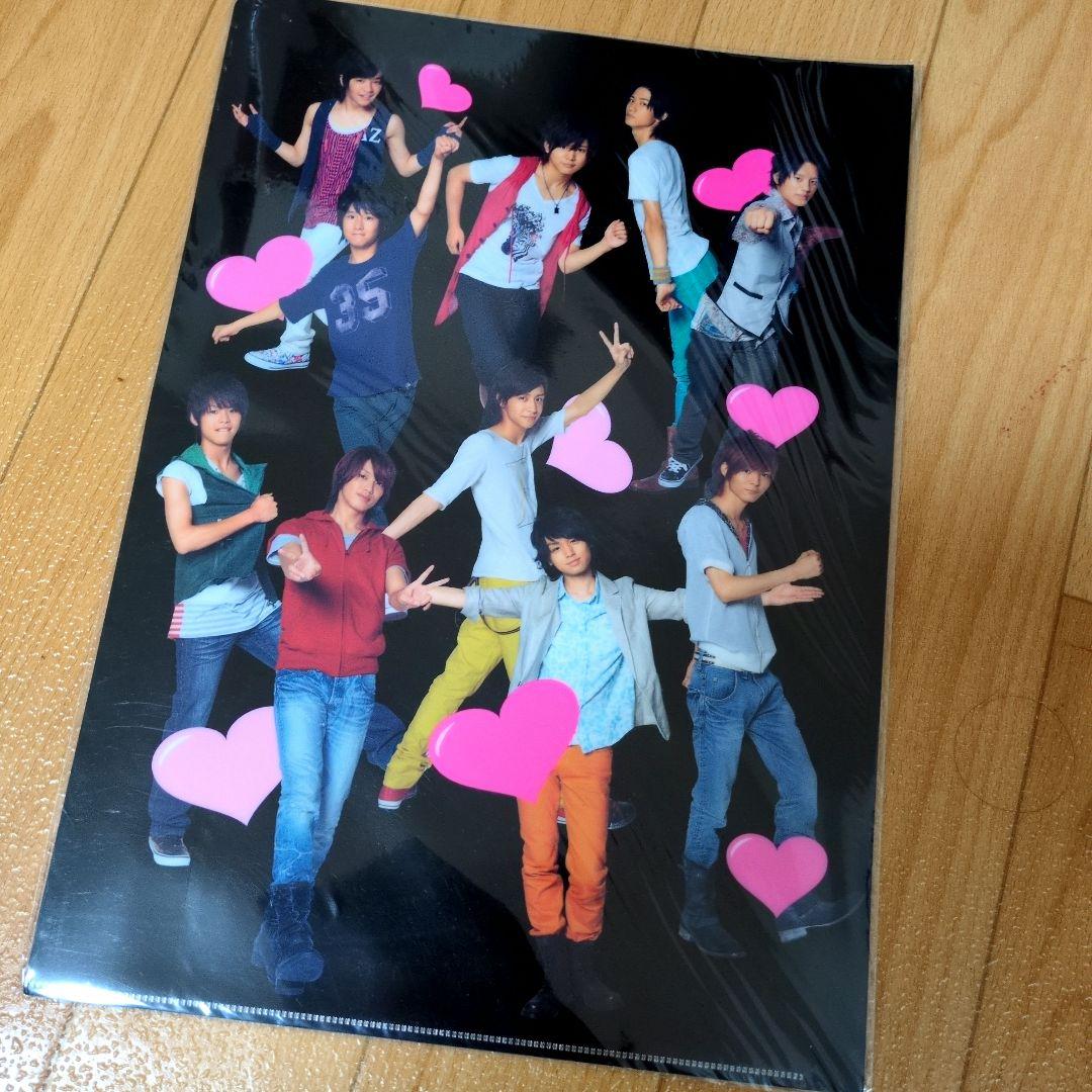HeySayJUMP　クリアファイル　歴代　山田涼介　伊野尾　有岡　中島裕翔