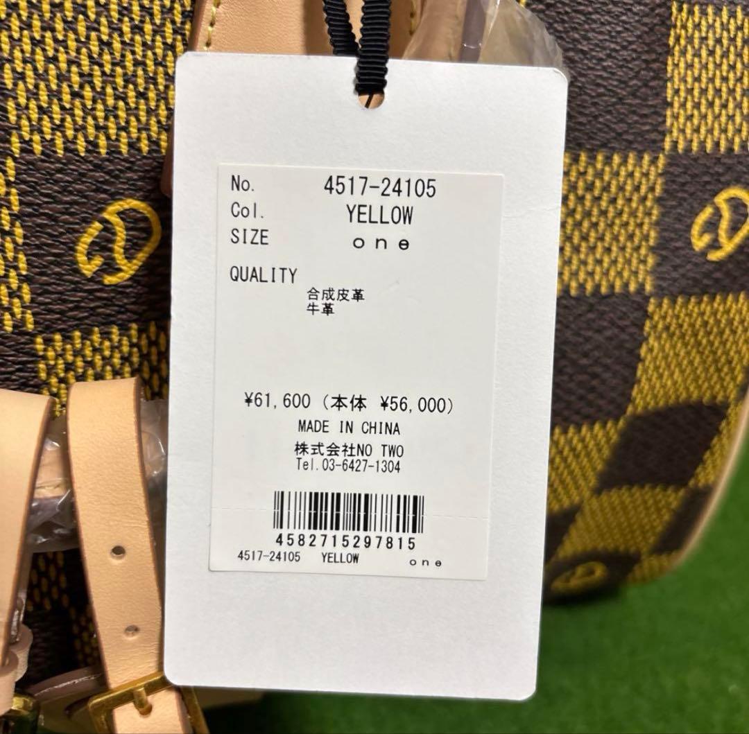 【新品未使用】CPG GOLF チェック柄ボストンバッグ