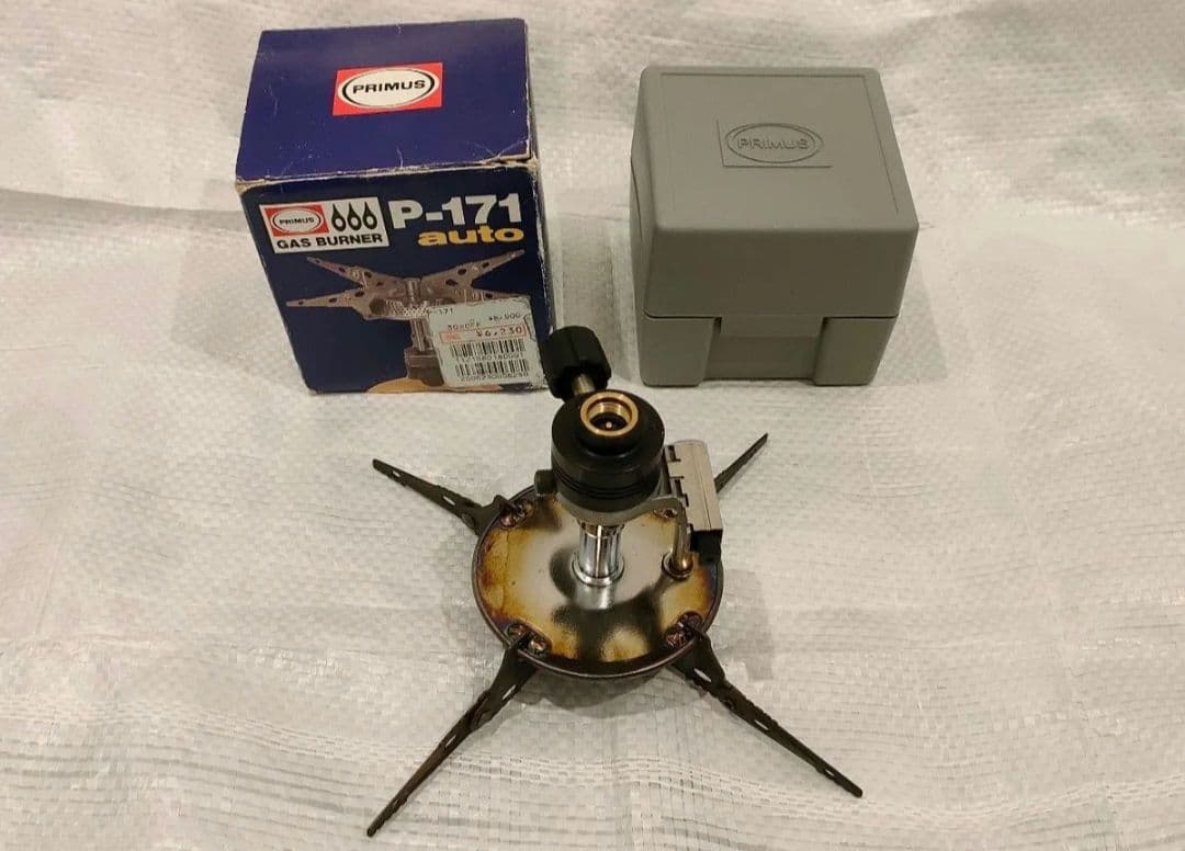 ユニフレーム　US-600＋プリムス　P-171　専用ケース付き　2点セット