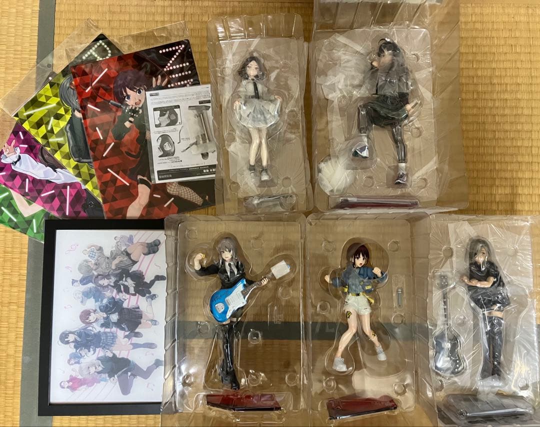 ガールズバンドクライ コトブキヤ　フィギュア 5体セット 外箱なし　おまけあり