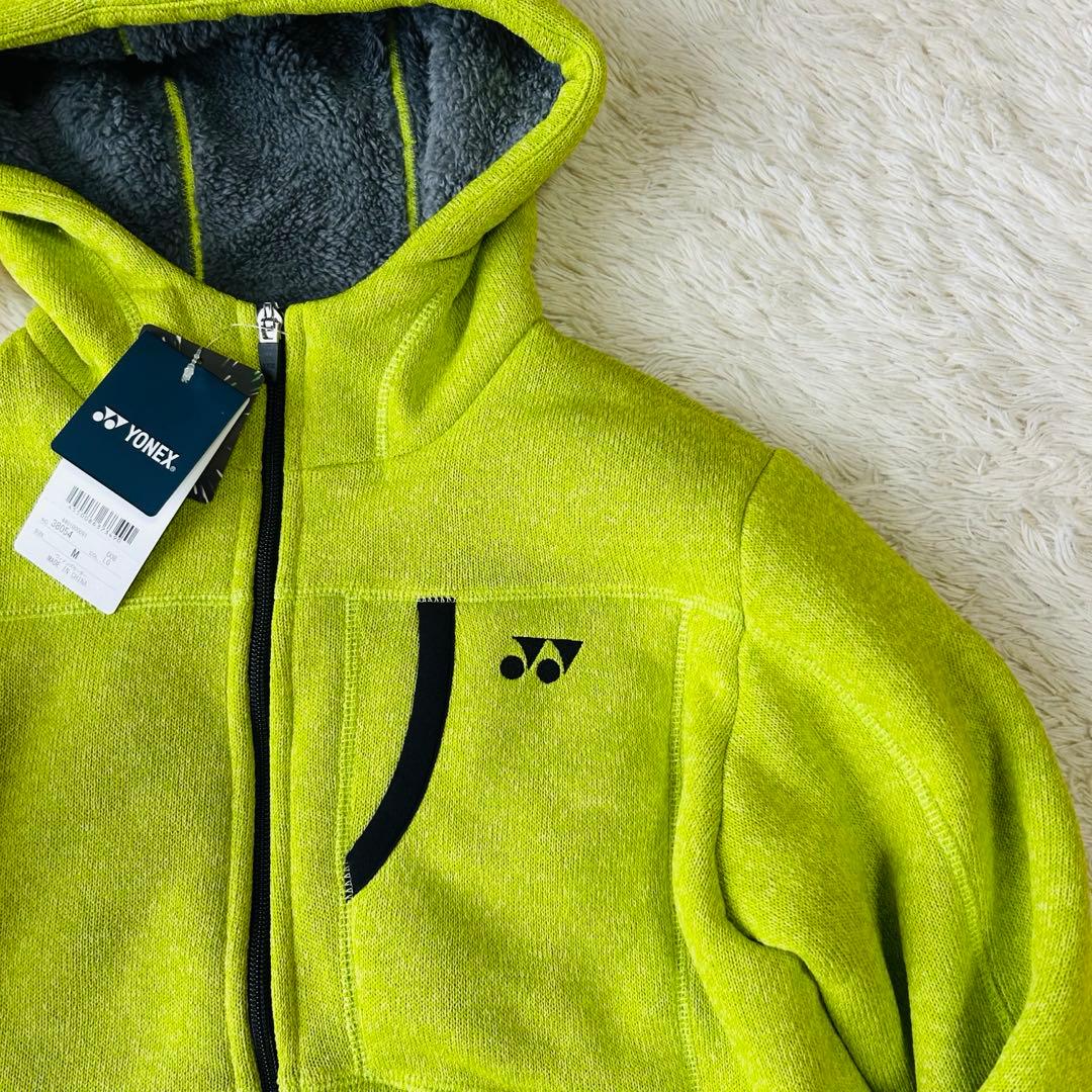 YONEX 新品タグ付きテニスウェア レディース 裏ボアフルジップジャケット　M