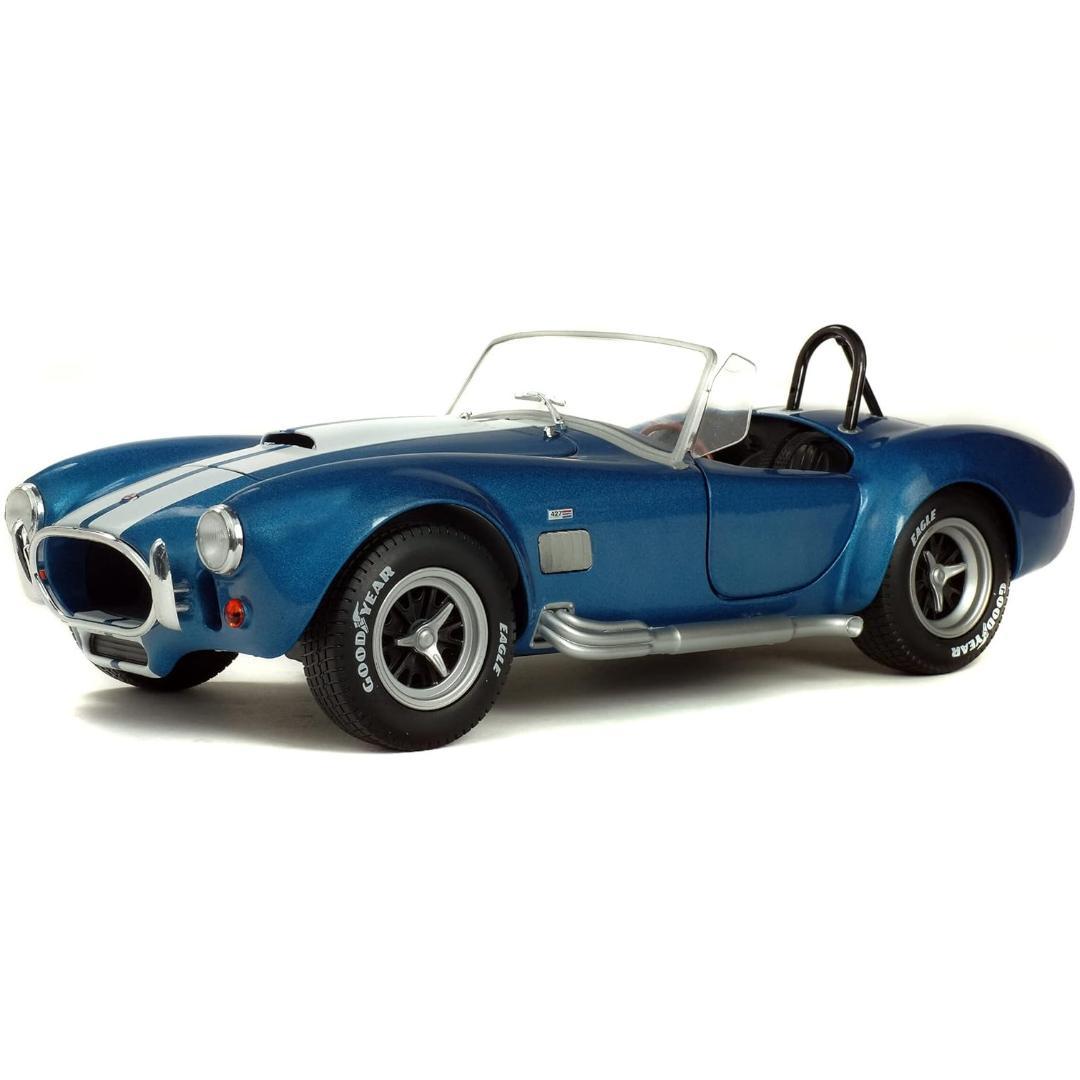 1/18 シェルビー コブラ 427 S/C 1965 ブルー ソリド製ミニカー