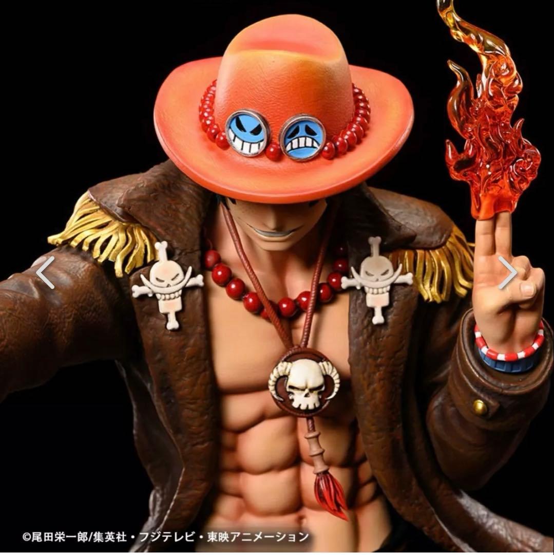【超大型】ワンピース ログコレクション エース 1/4 スタチュー フィギュア