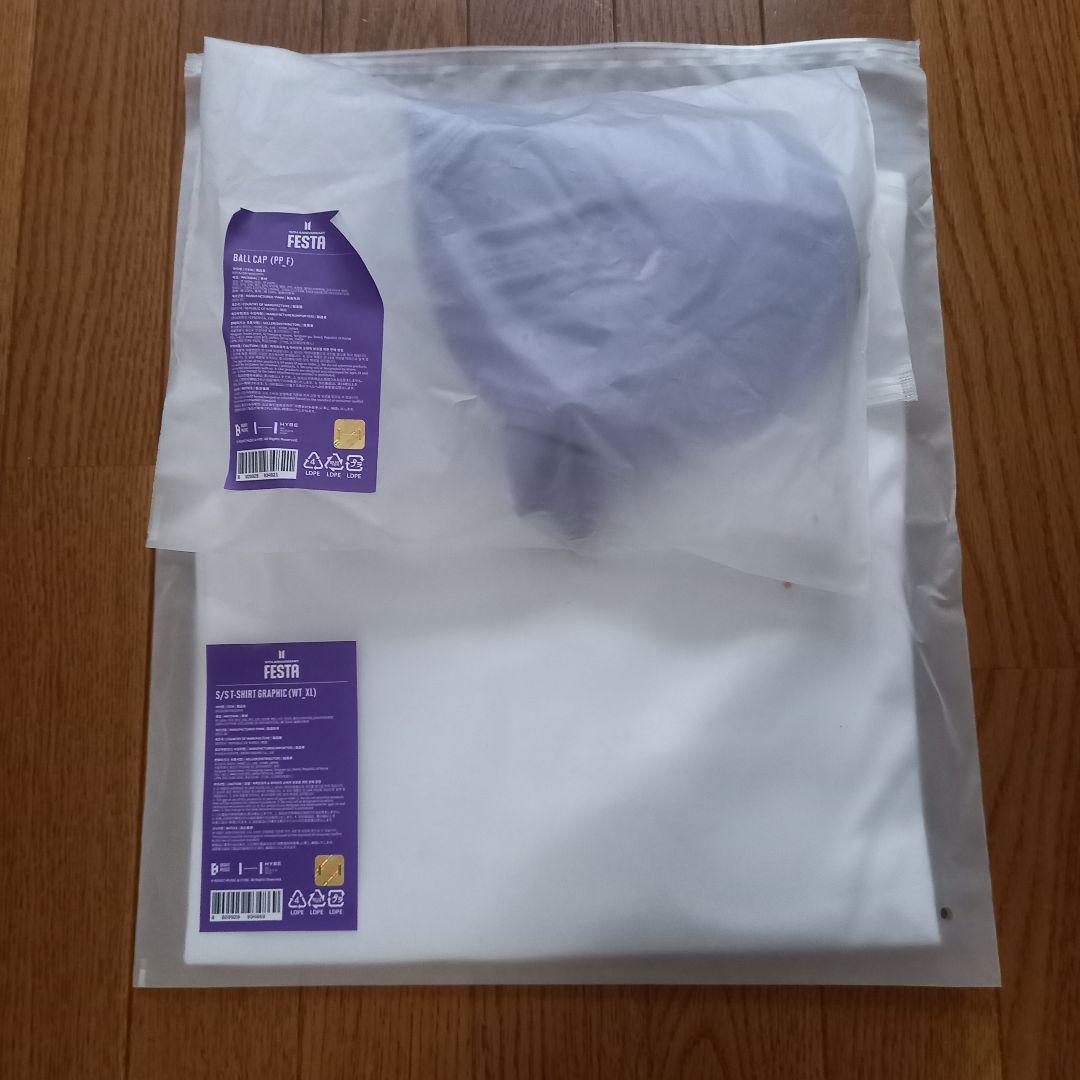 BTS FESTA 10th Anniversary Tシャツ+キャップ セット