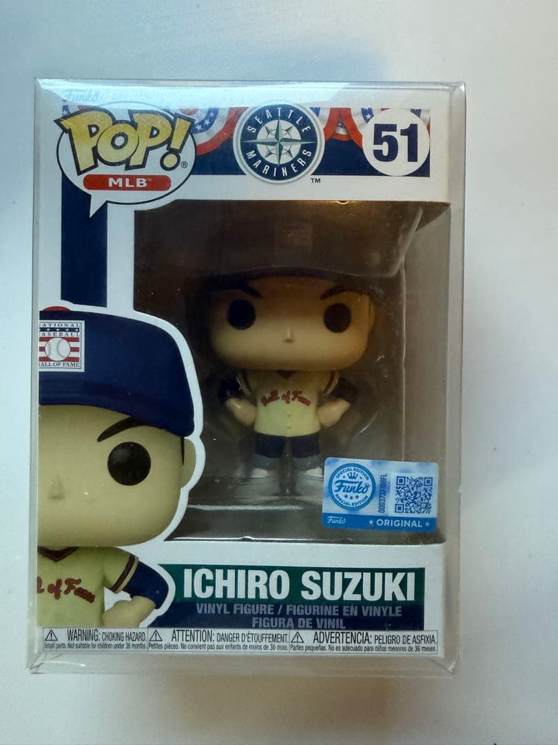 Funko イチロー　殿堂入り　ボブルヘッド フィギュア　球場配布
