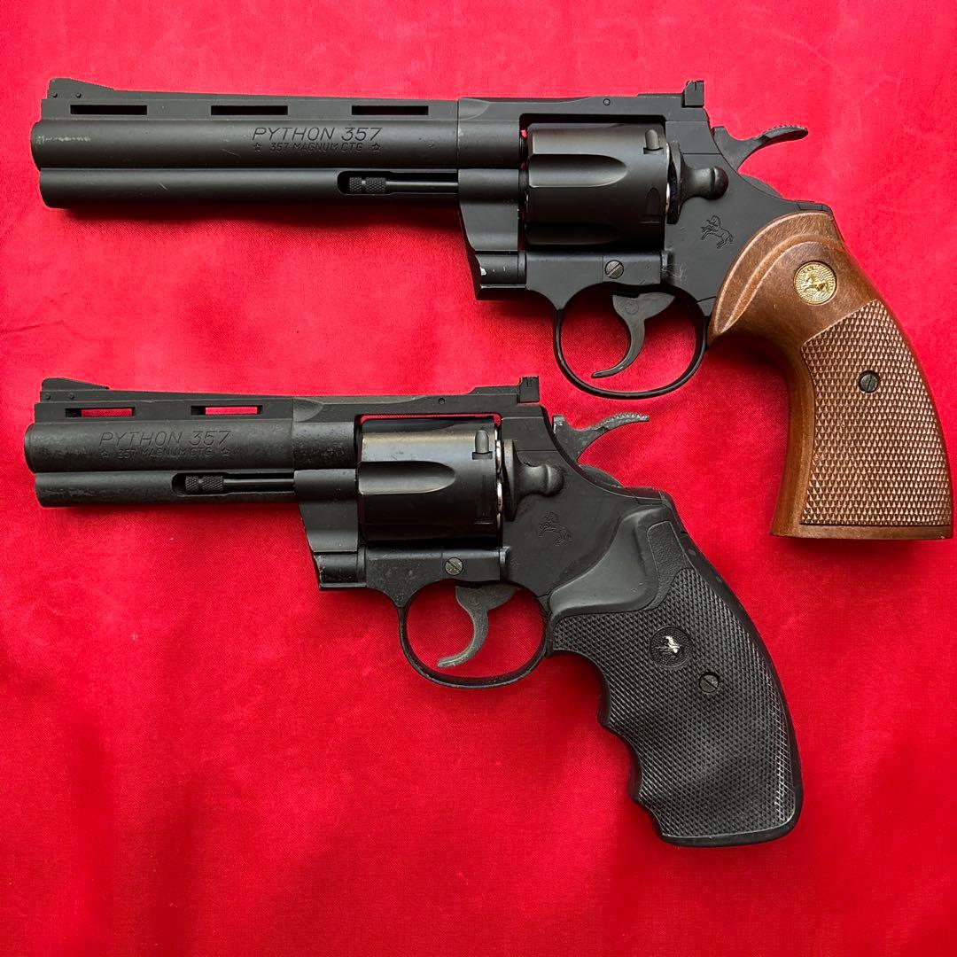 東京マルイ　コルトパイソン　24連射ガスリボルバー2丁セット