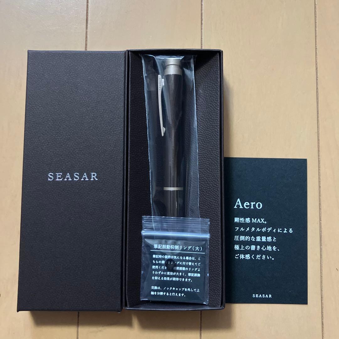 Aero 剛性感MAXシャープペン ダークブラウン SEASAR 新品未開封
