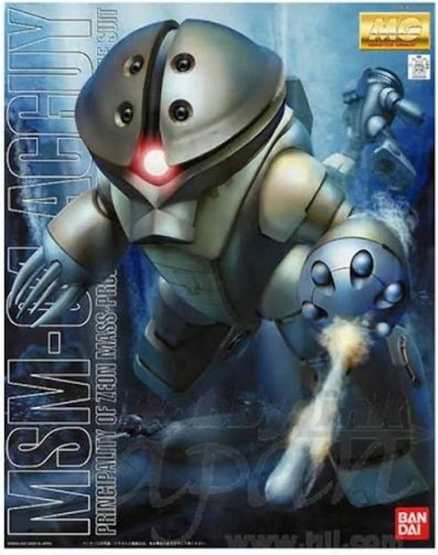 MG MSM-07S シャア専用ズゴッグ&MSM-03 アッガイのセット売り