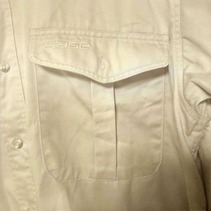 セ－ジ SAGE フィッシングウェア 長袖シャツ 未使用 M(USサイズ)釣り服