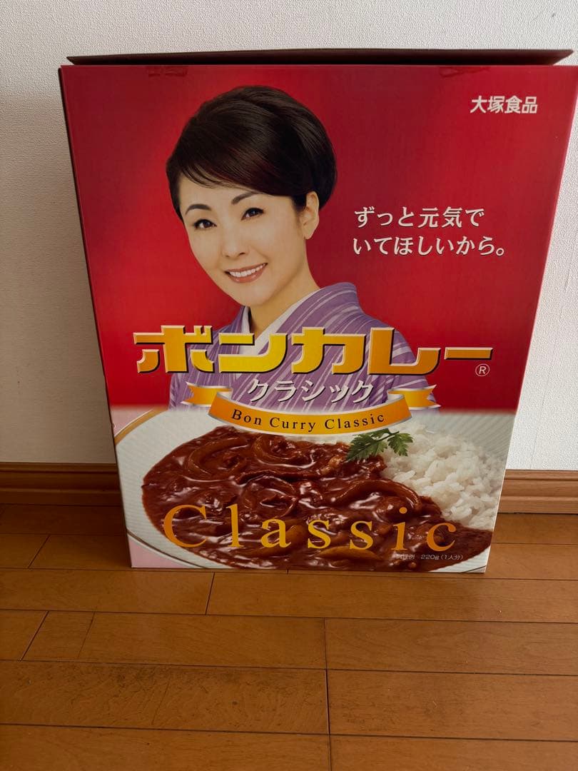 アンティーク　ボンカレー　1992年物　松坂慶子さん