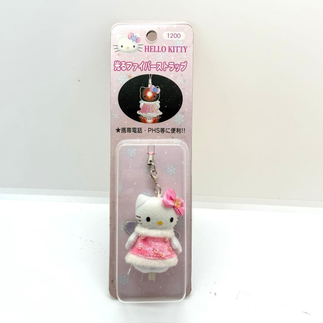 2002年　エンジェルキティ　ハローキティ　ぬいぐるみ　ストラップ