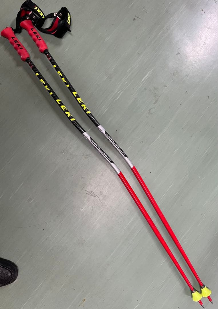 LEKI Worldcup Racing GS用ポール　トリガー 123cm