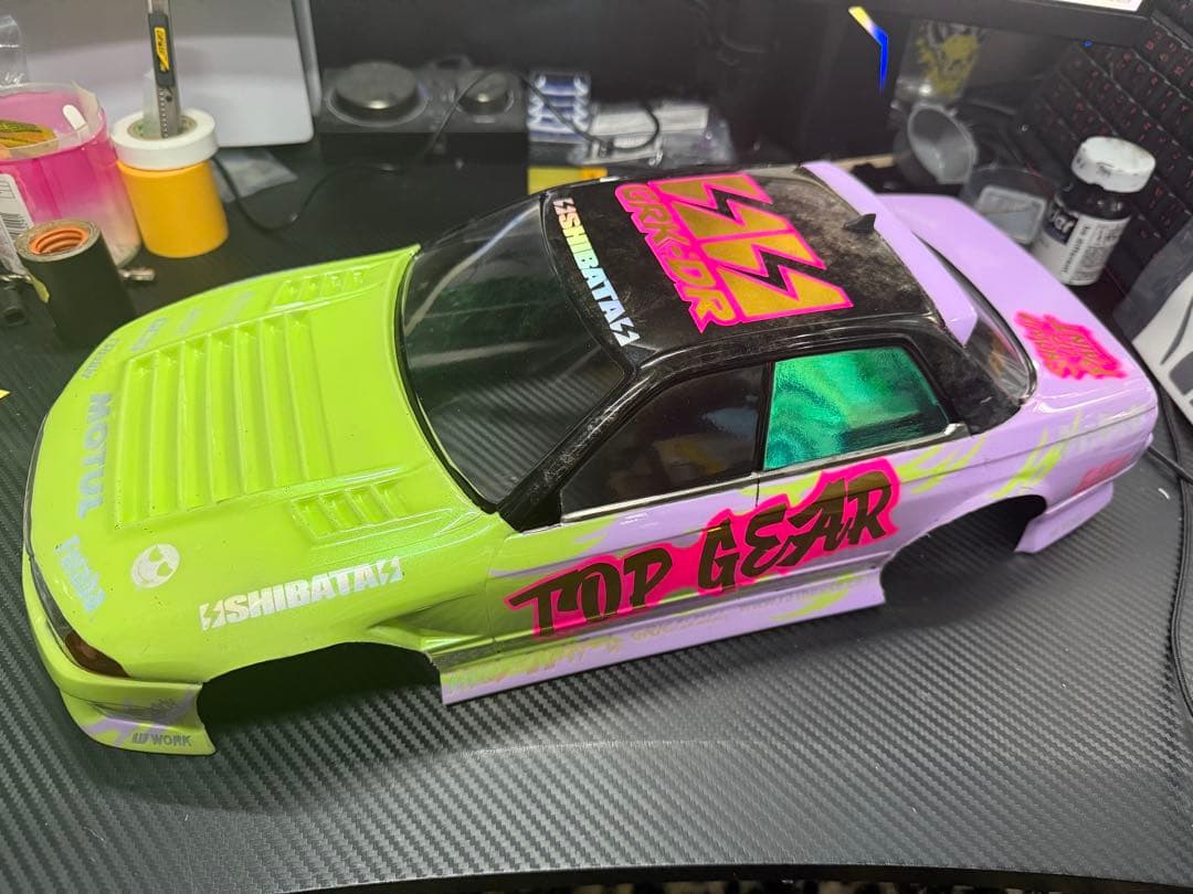 最終価格改定PANDRA RCあ〜ぼ〜ムーンR32ベースオリジナルボディー