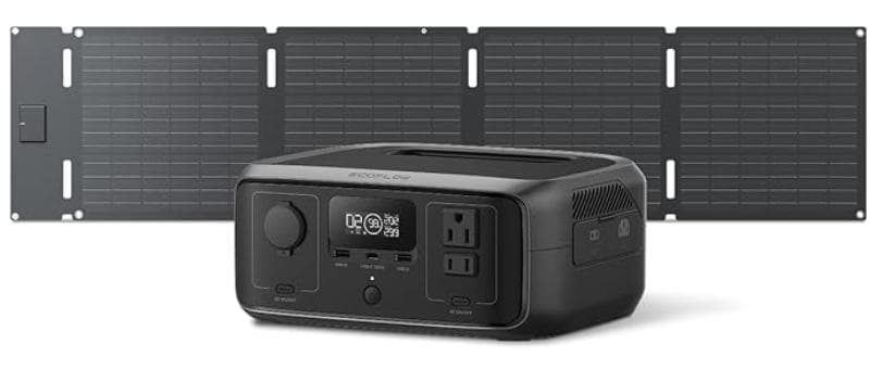 EcoFlow  3 + 60W ソーラーパネル セット