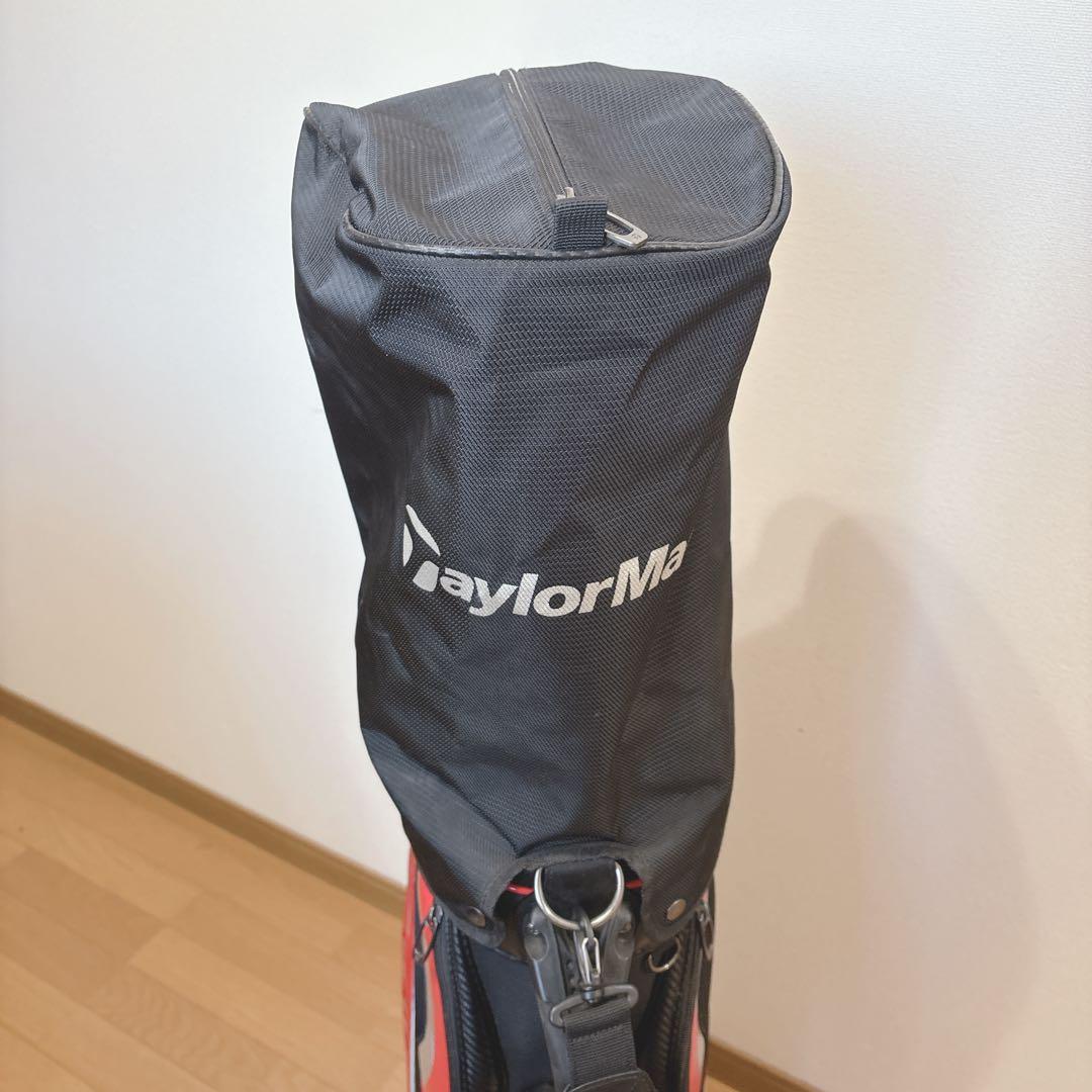 K447 TaylorMade キャディバッグ 赤 黒