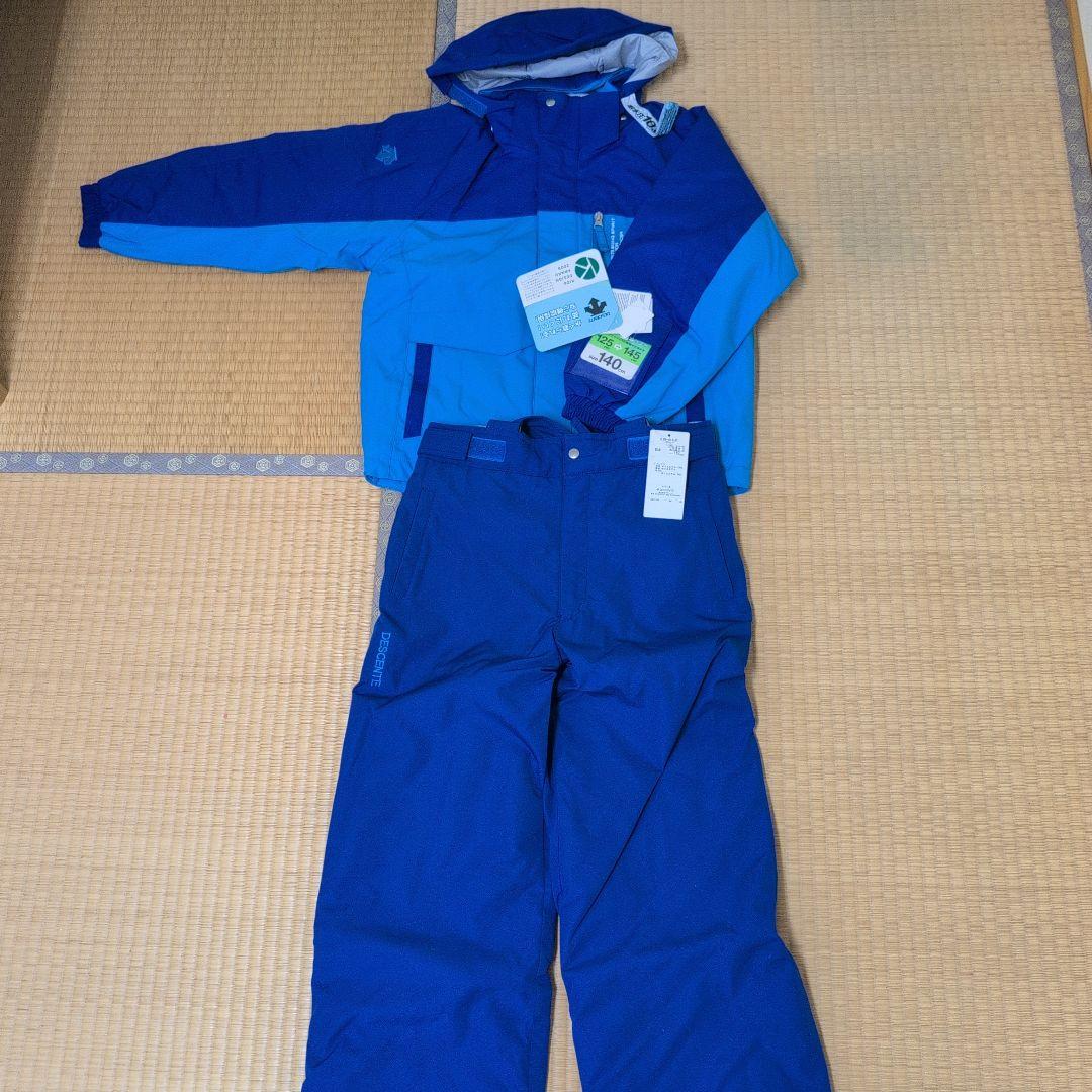 DESCENTE 子ども用スキーウェアセット 140サイズ