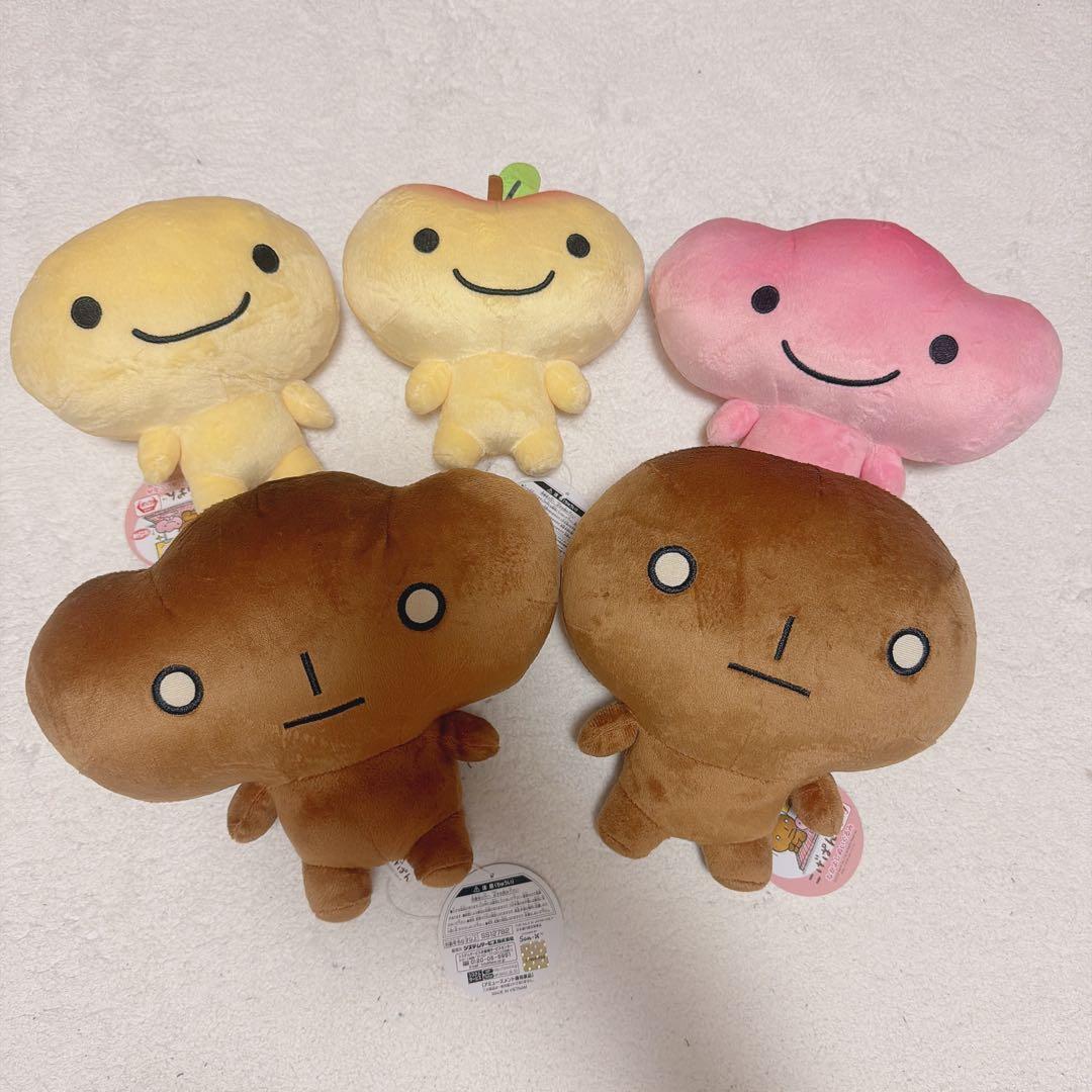 こげぱん　なかよしぬいぐるみ　5種コンプリート