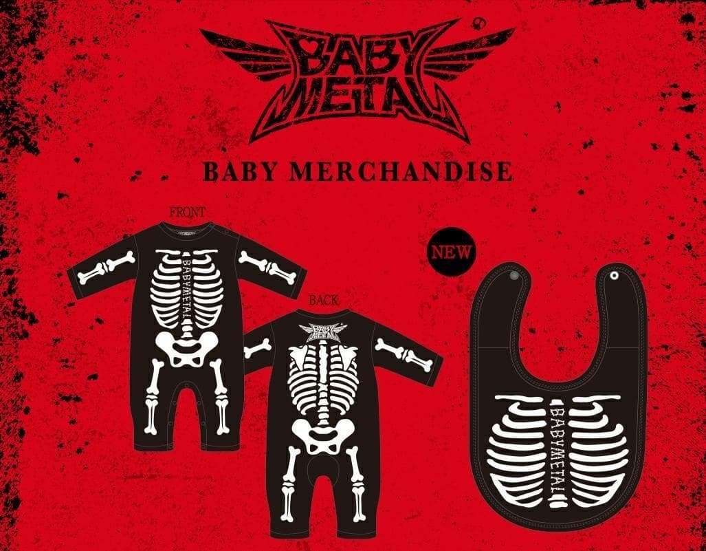 【BABYL】【超‼︎可愛いい‼︎】【骨ロンパース & 骨ビブ】
