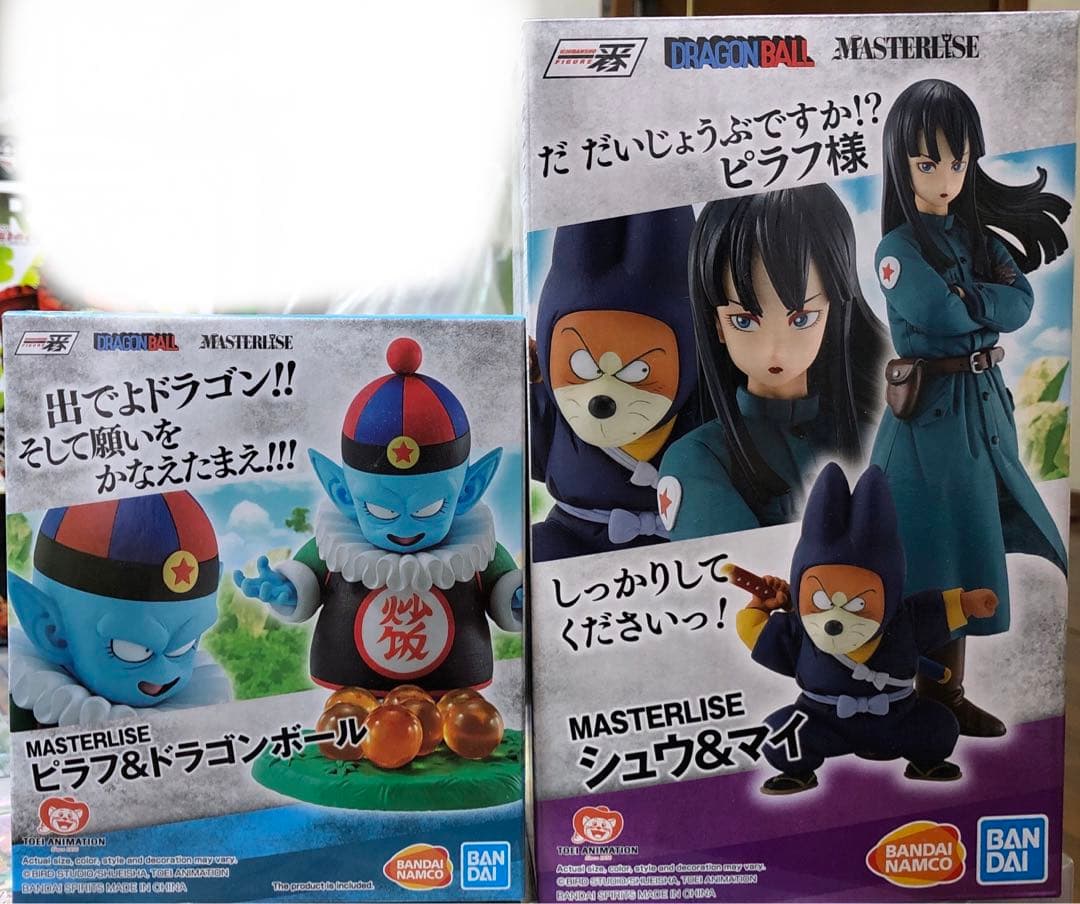 T*様 一番くじ ドラゴンボール EX ピラフ シュウ&マイ フィギュア 海外正