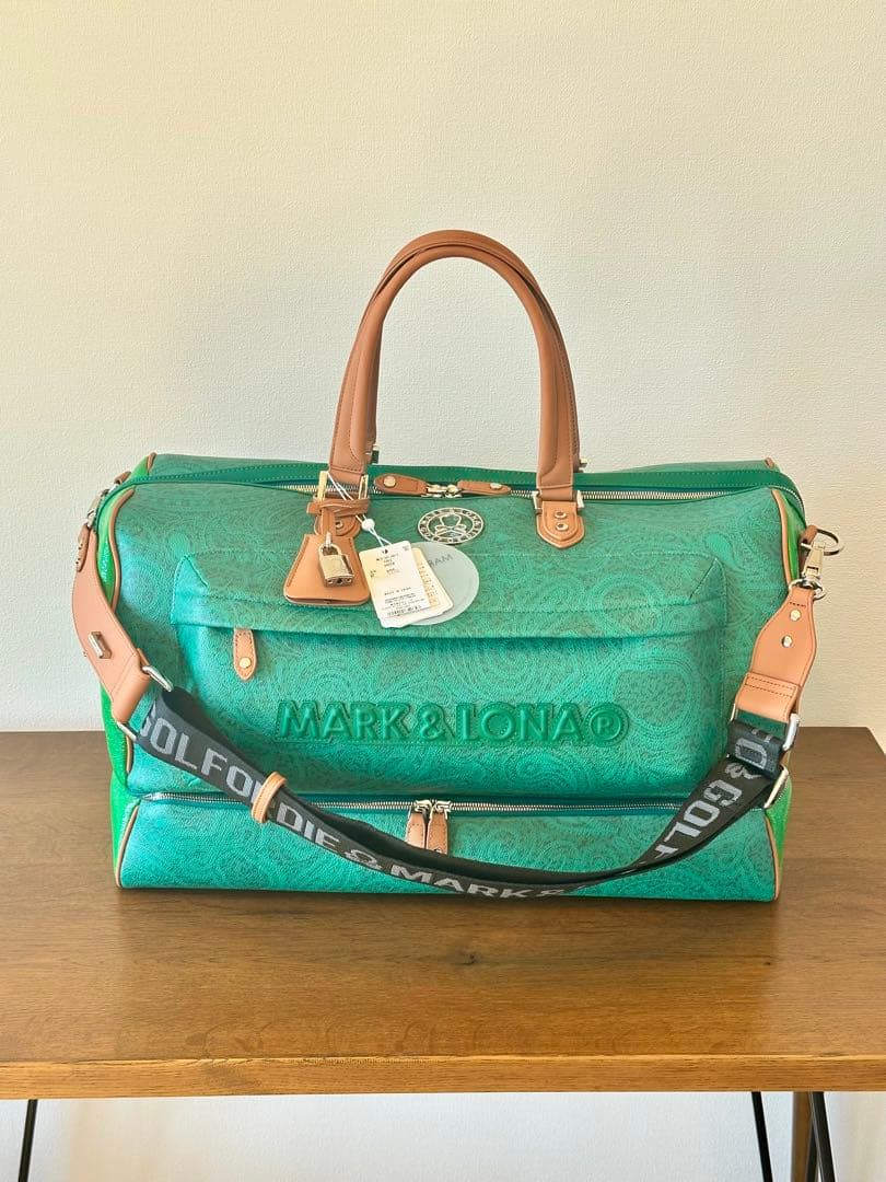 【新品未使用】25aw 最新モデル MARK & LONA ゴルフボストンバック