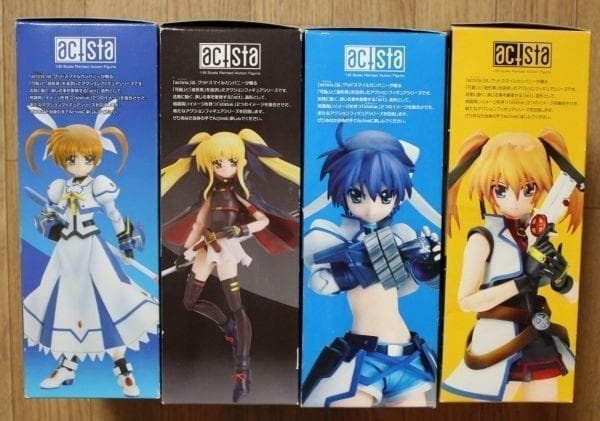 魔法少女リリカルなのは actsta 高町なのは/フェイト フィギュア4個セット