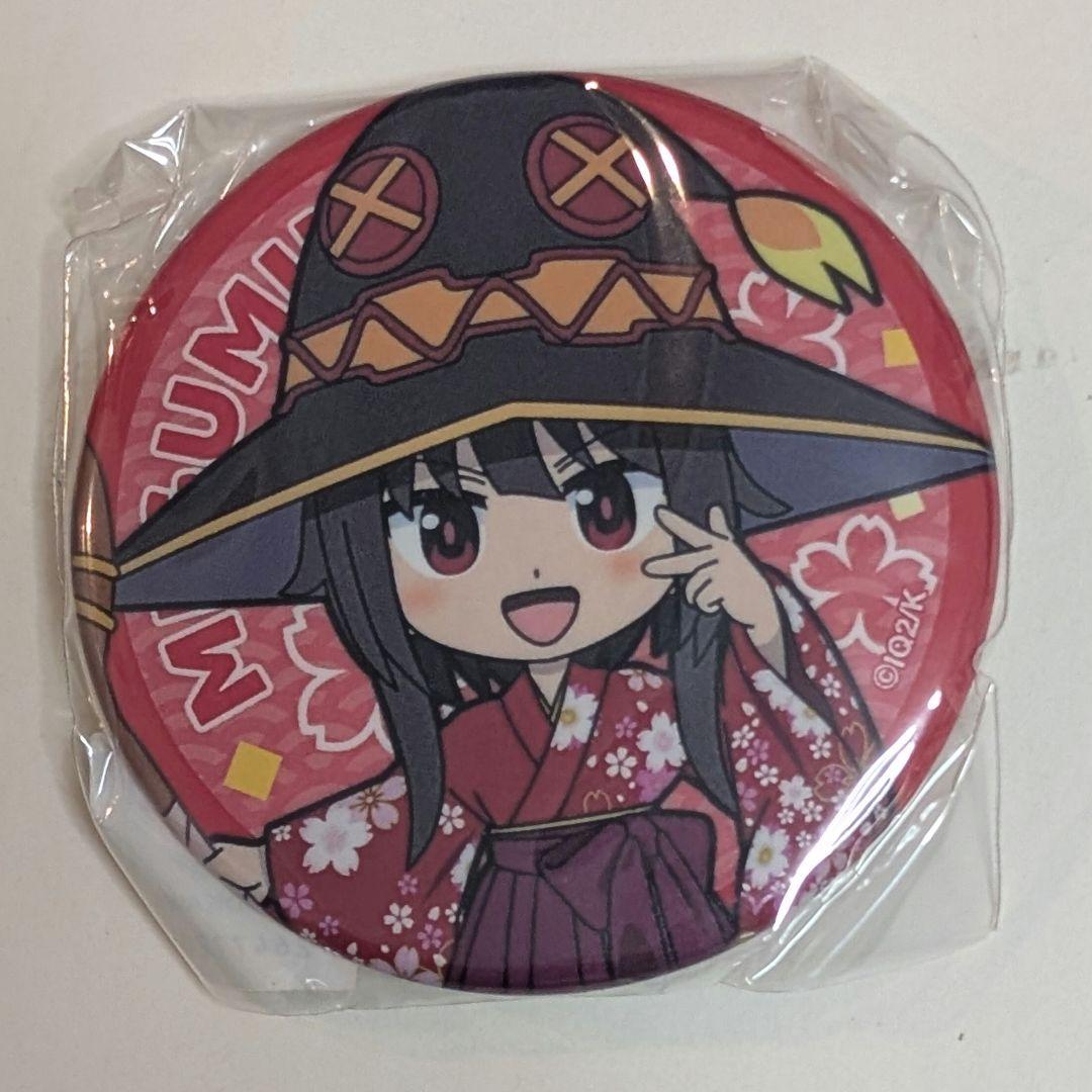このすば　めぐみん　缶バッジ 異世界みゅーじあむ