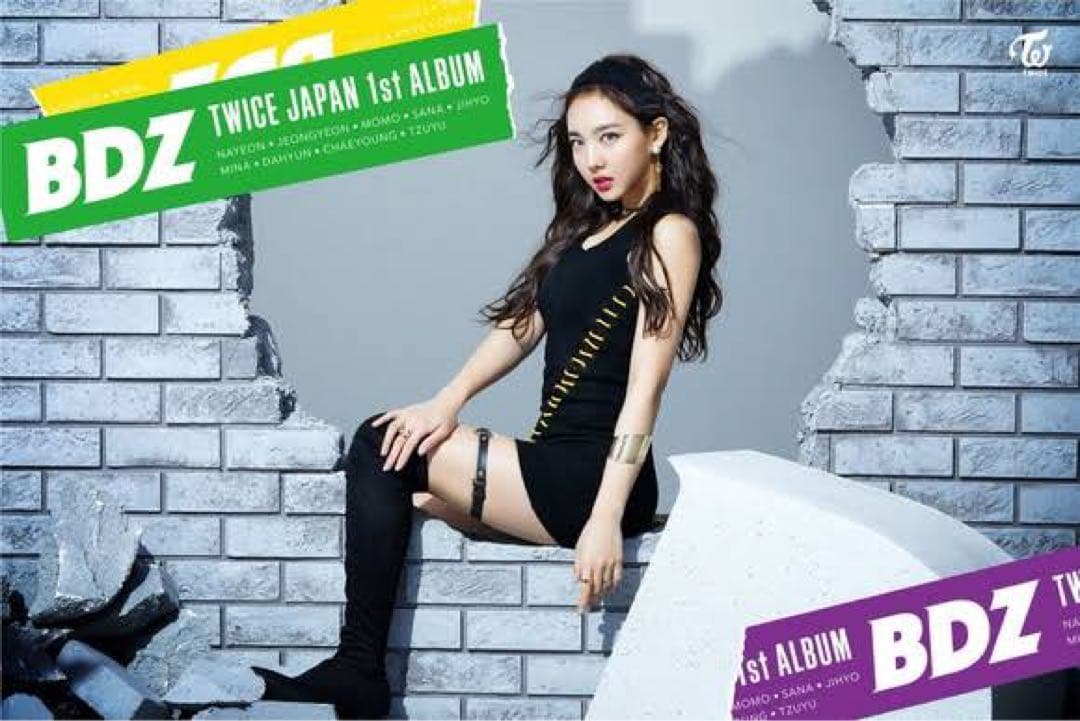 TWICE ナヨン　BDZ 直筆サイン　チェキ　タワレコ