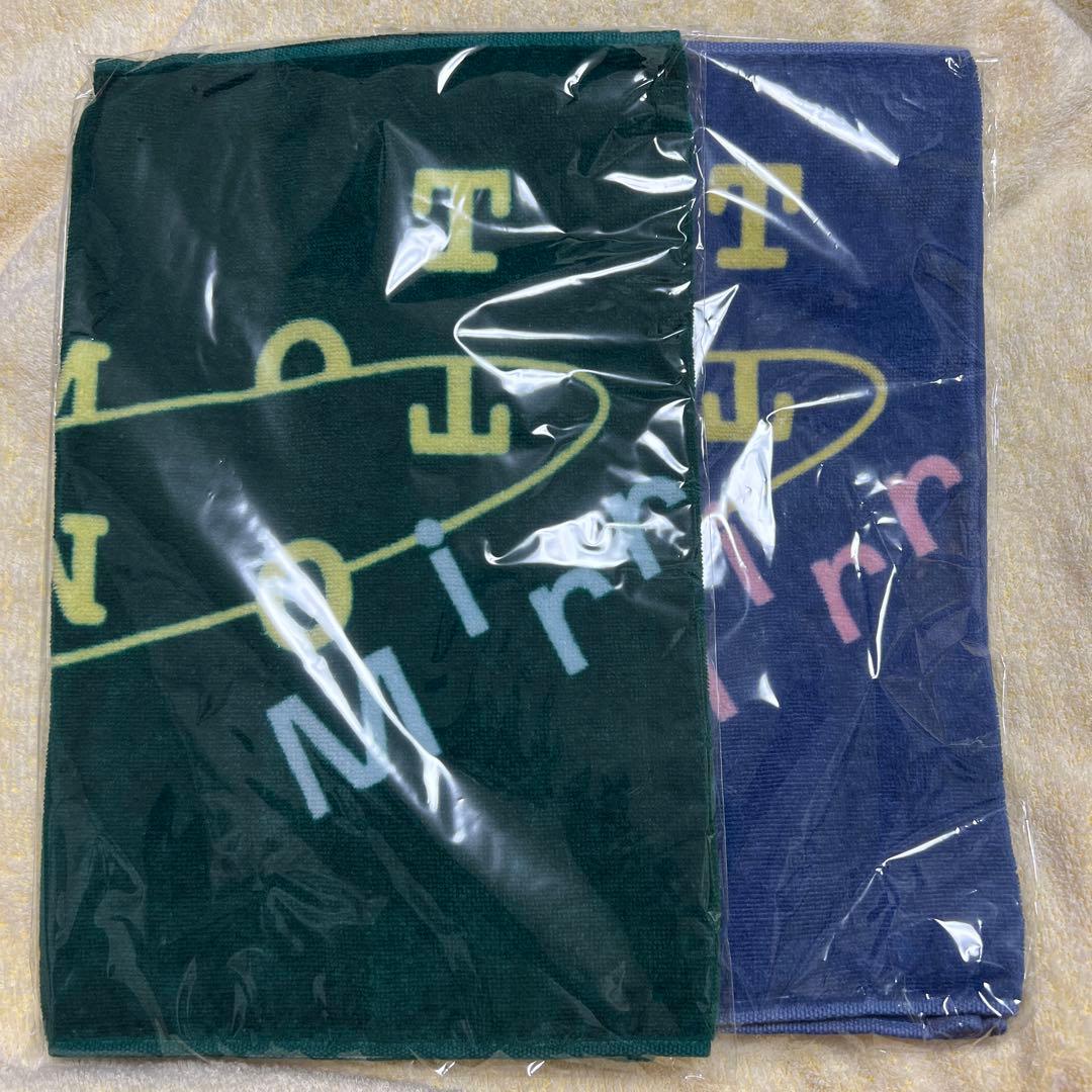 TOMOO Mirrors フェイスタオル 2色セット