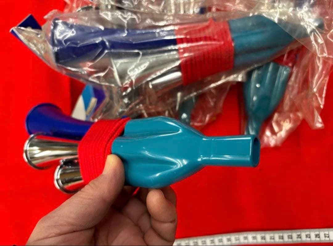 [希少品] 激レア　ミズノ　応援グッズ　チアホーン　4連　新品未使用※値下げ不可