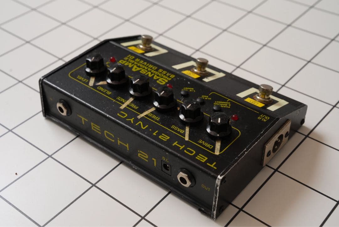 【おまけ付き】TECH 21 SansAmp サンズアンプ BASS DI