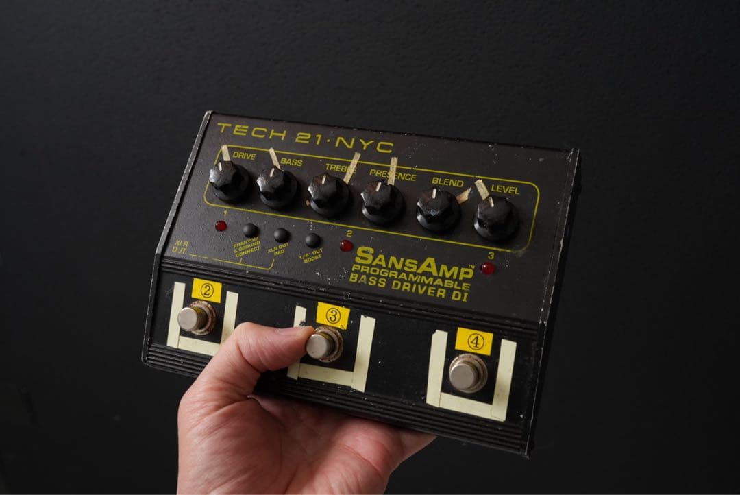 【おまけ付き】TECH 21 SansAmp サンズアンプ BASS DI