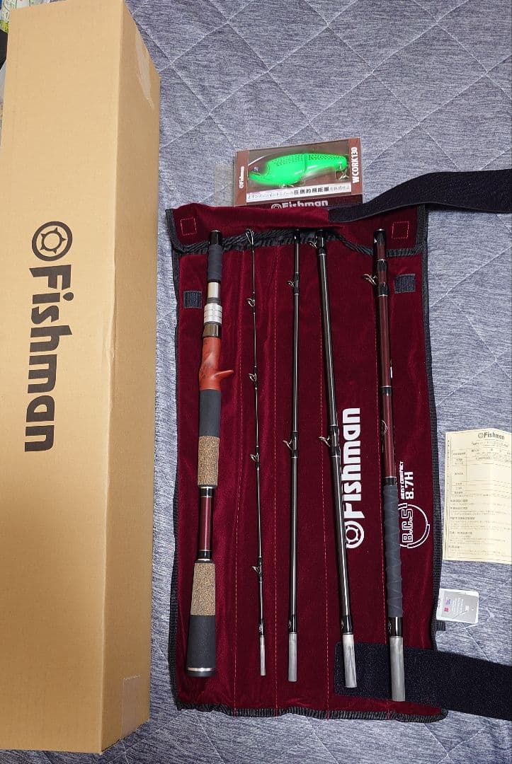 新品　フィッシュマン　BC5 8.7H　限定品　コーク130付き　Fishman