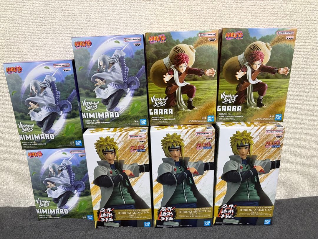 NARUTO 君麻呂 我愛羅 ミナト フィギュア