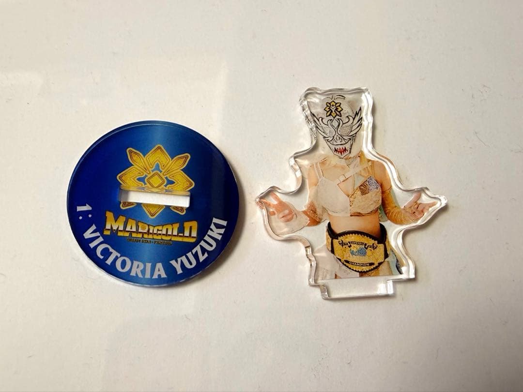 女子プロレス　マリーゴールド　ランダムアクスタ　ビクトリア弓月　アクリルスタンド