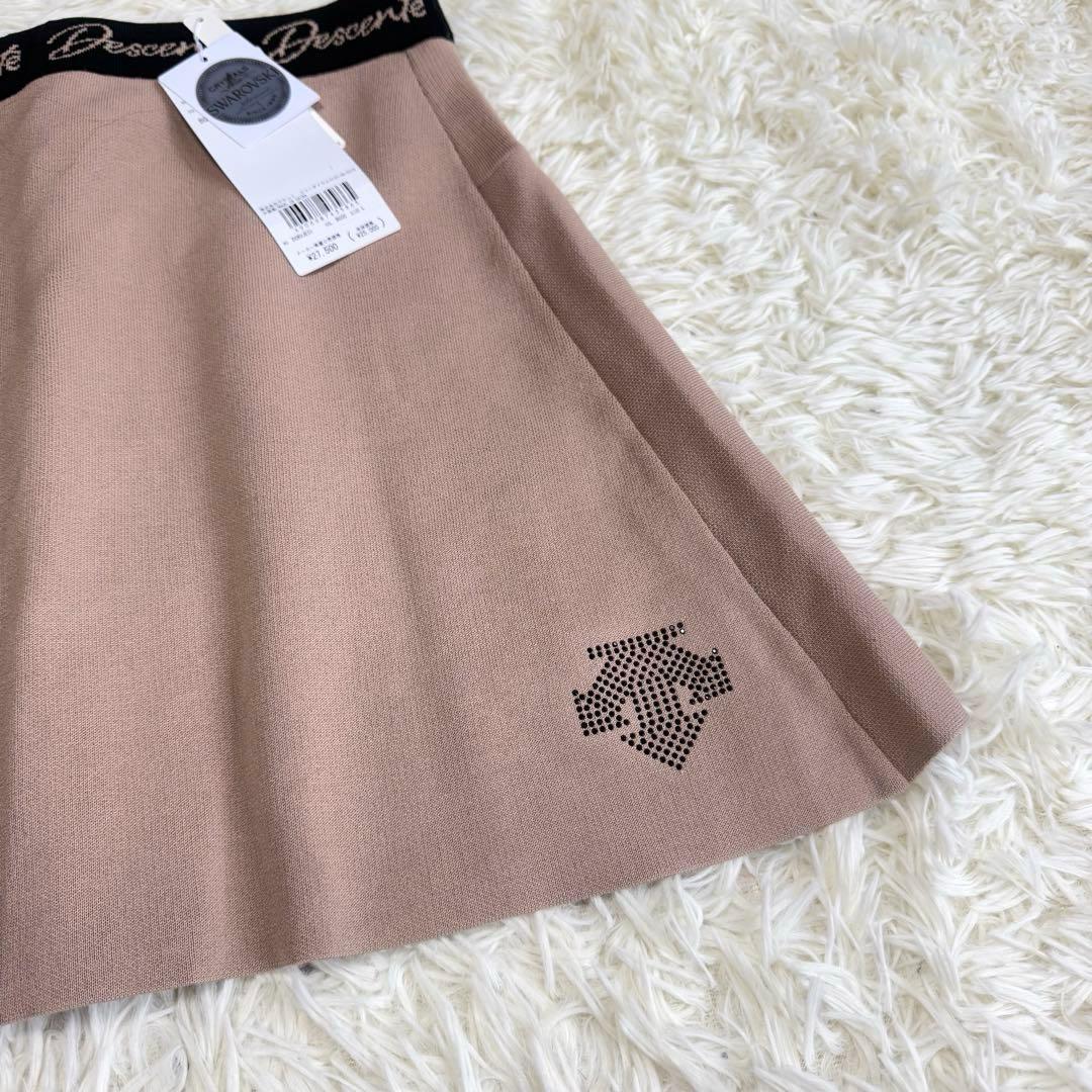 【デサントゴルフリュクス】新品タグ付✨セットアップニット スカート Lサイズ