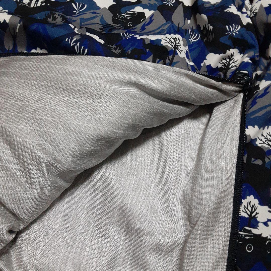 Jack Bunny ジャックバニー 中綿スニード　総柄　プルオーバージャケット
