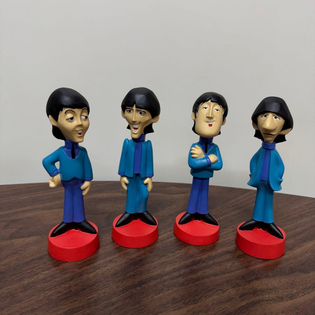 正規品 1985年アニメ ザ ビートルズ人形セット 4体セット