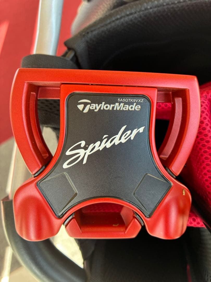 テーラーメイド スパイダー レッド ダブルベンド パター　34インチ 美品