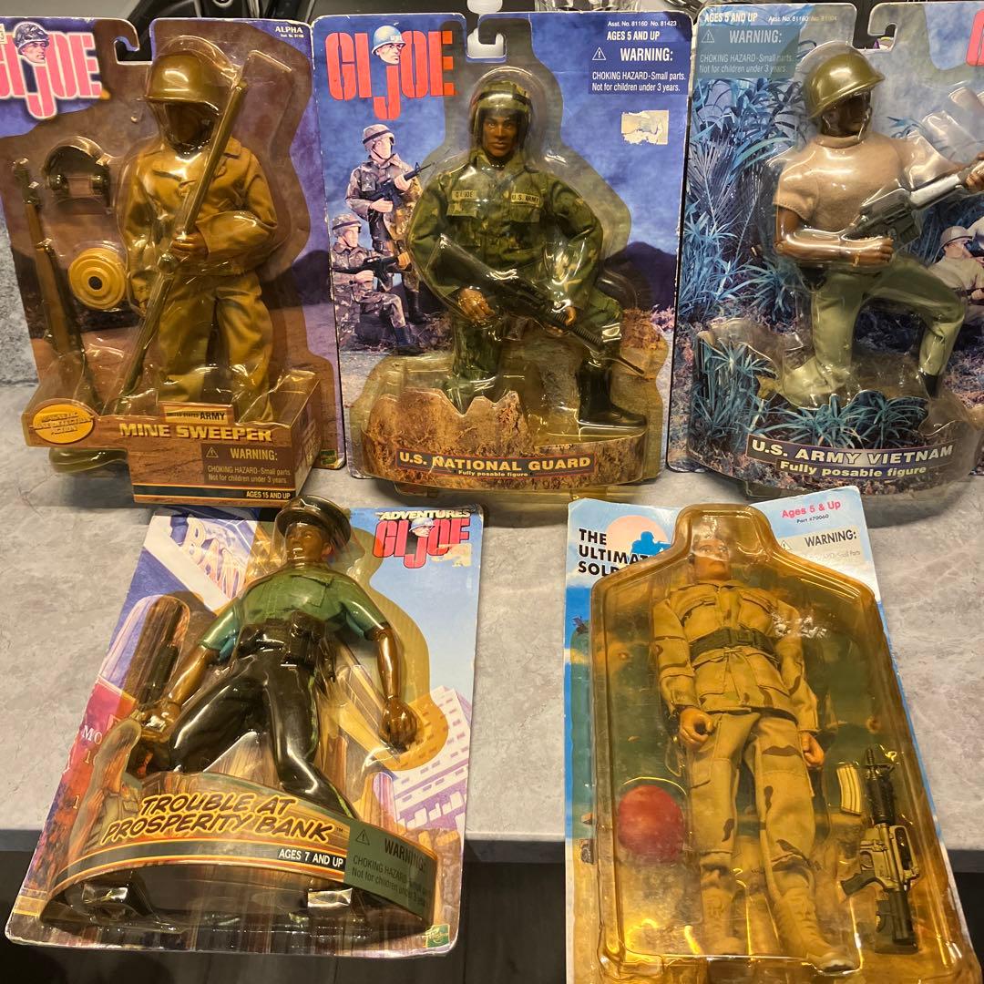 古いGIジョー　G.I.JOE 5個