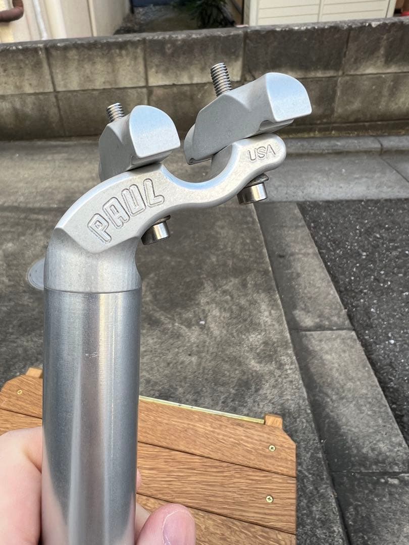 パーツ PAUL tall and handsome seatpost (silver)