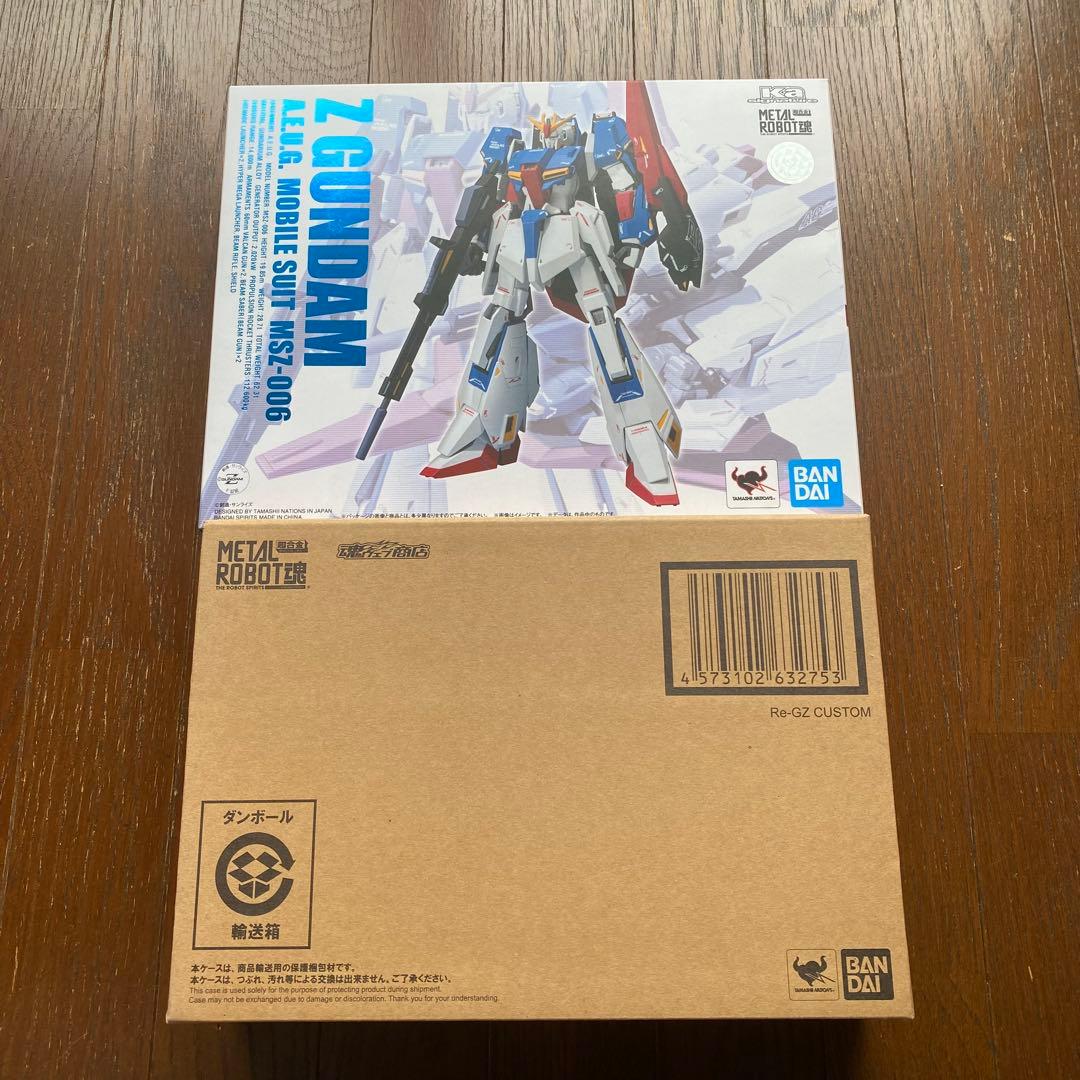 メタルロボット魂　2体セット　Zガンダム　リ•ガズィ•カスタム