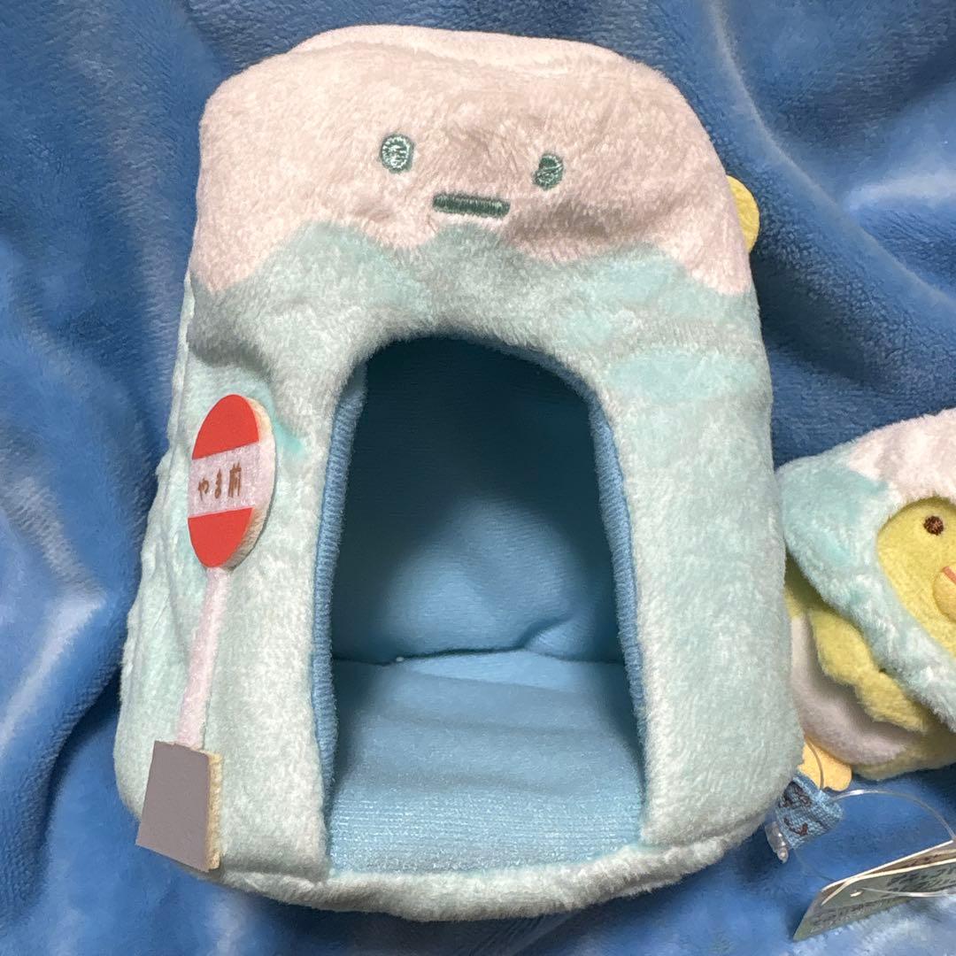 新品　すみっコぐらし　すみっコぐらし展限定　てのりぬいぐるみ　ぺんぎん？　やま