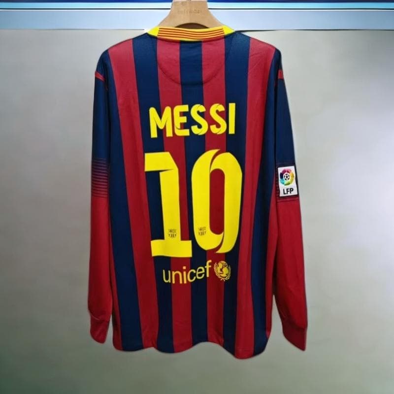 13-14 バルセロナ MESSI 10番 長袖 シャツ