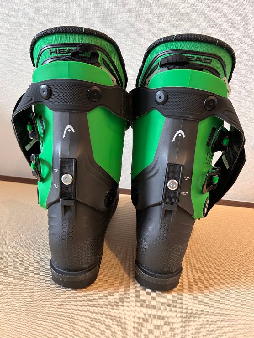 最終値下げ　HEAD スキー ブーツ グリーン
